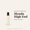 Arabiyat Prestige Mouda High End sample – 3 ml decant in glazen sprayflesje