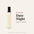 Bujairami Date Night sample – 10 ml decant in glazen sprayflesje