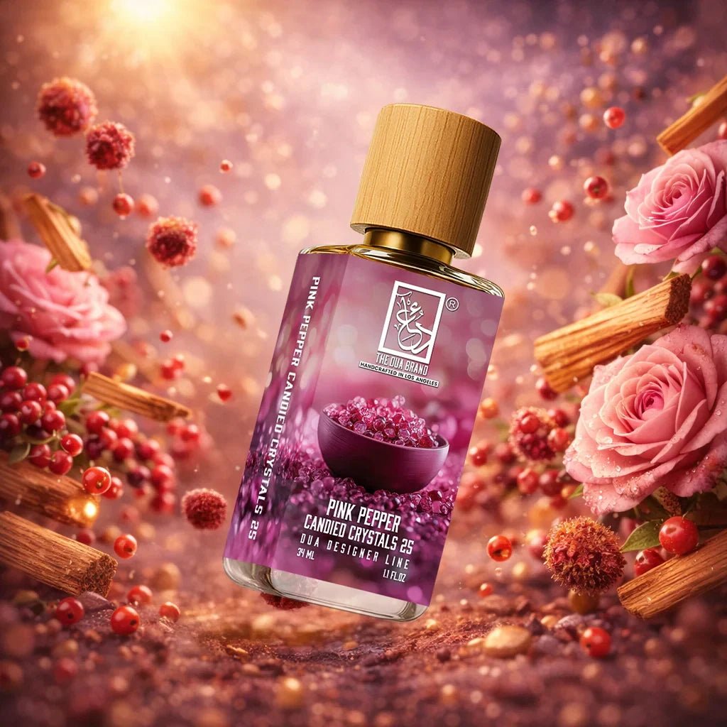 Dua Pink Pepper Candied Crystals 25 - FragranceGems