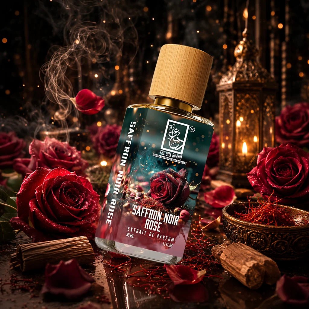 Dua Saffron Noir Rose - FragranceGems