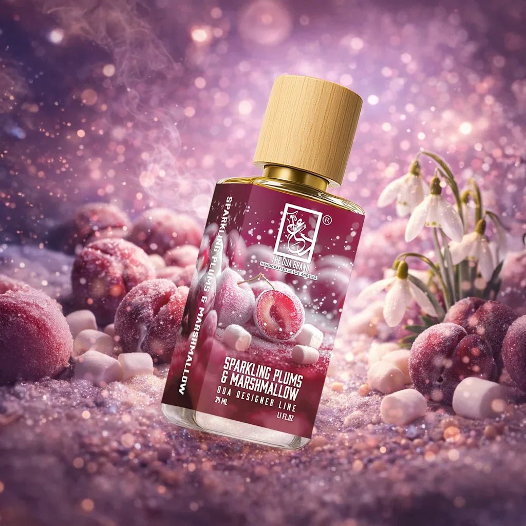 Dua Sparkling Plums & Marshmallow - FragranceGems