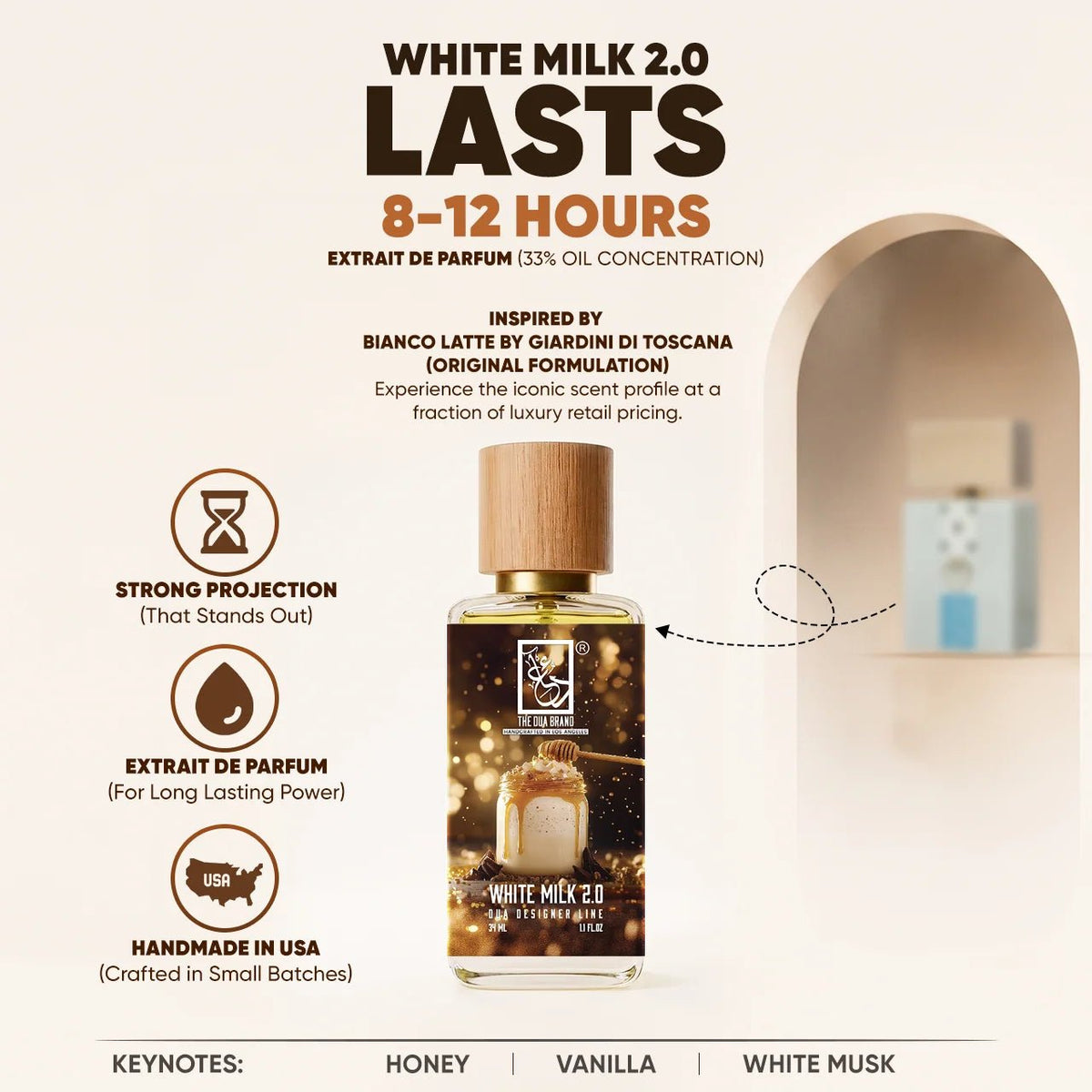 Dua White Milk 2.0 - FragranceGems