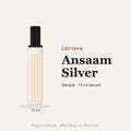 Lattafa Ansaam Silver sample – 10 ml decant in glazen sprayflesje