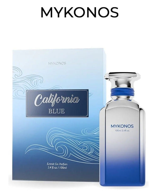 Mykonos California Blue Extrait de Parfum 50/100 ml – Eaux de Parfum, flacon