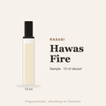 Rasasi Hawas Fire sample – 10 ml decant in glazen sprayflesje
